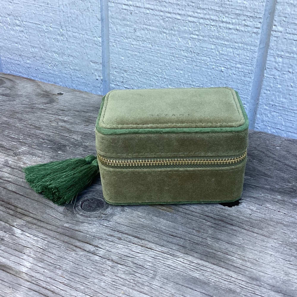 NEW Sezane jewelry velvet BOX